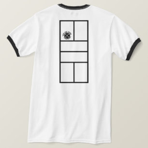 Pickleball T-Shirt - Je bent hier op de rechtbank