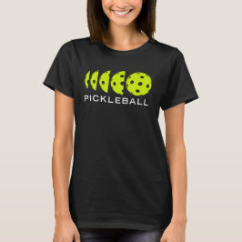 Pickleball T-shirt: Pickleball Afmetingen T-shirt