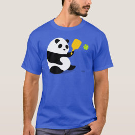 Pickleball T-shirt: "Pickleball Panda" T-shirt