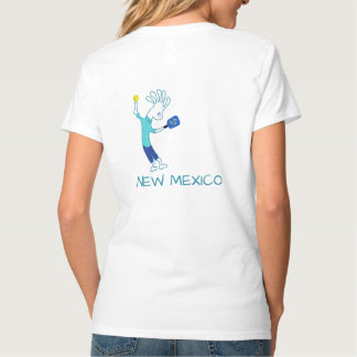 PICKLEBALL T-SHIRT Pink and Blue