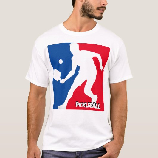 Pickleball T-Shirt - Stijl 2 (Voorkant)