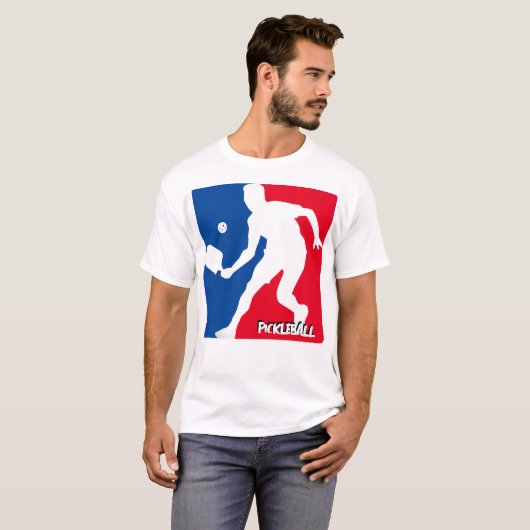 Pickleball T-Shirt - Stijl 2 (Voorkant volledig)