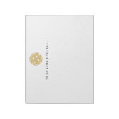 Pickleball te doen na Pickleball speler Notitieblo Notitieblok (Linkerzijde)