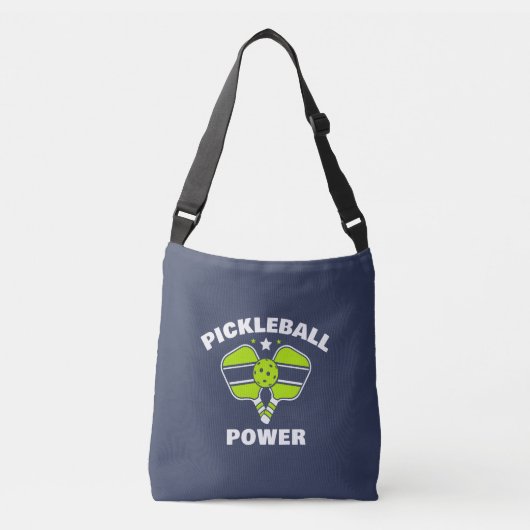 Pickleball Team Custom Crossbody Tas (Voorkant)