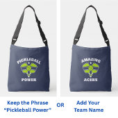 Pickleball Team Custom Crossbody Tas