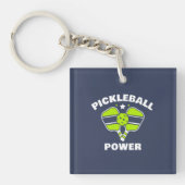 Pickleball Team Custom Sleutelhanger (Voorkant)