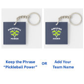 Pickleball Team Custom Sleutelhanger