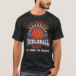 Pickleball-team dat wedstrijdclubtoernooi evenaart t-shirt