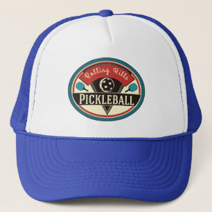 Pickleball Team Hoed - Vintage Ontwerp Trucker Pet