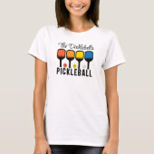 Pickleball Team League T-shirt (Voorkant)