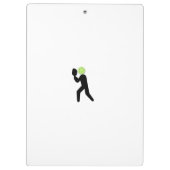 Pickleball "Team Pickle"-klembord Klembord (Achterkant)