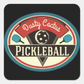 Pickleball Team Stickers -  ontwerp (Voorkant)