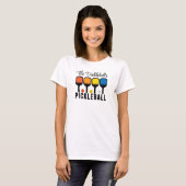 Pickleball Teamcompetitie T-shirt (Voorkant volledig)