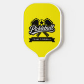 Pickleball-teamspeler Pickleball Paddle (Achterkant)