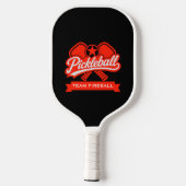 Pickleball-teamspeler Pickleball Paddle (Achterkant)