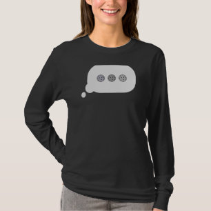 Pickleball Text Message Chat Bubble Pickleball Pl. T-shirt
