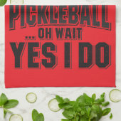 Pickleball Theedoek (Gevouwen)