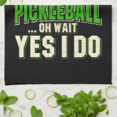 Pickleball Theedoek (Gevouwen)