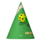 Pickleball Thema Sport Dinken Verjaardagsfeest Feesthoedjes (Links)