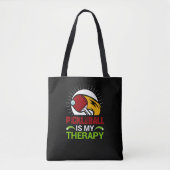 Pickleball Therapy: Een speelse ontsnapping op het Tote Bag (Voorkant)