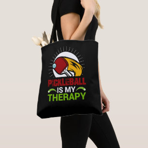 Pickleball Therapy: Een speelse ontsnapping op het Tote Bag