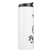 Pickleball Thermal Tumbler mok gift voor hem of ha (Gedraaid links)