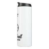 Pickleball Thermal Tumbler mok gift voor hem of ha (Geroteerd rechts)