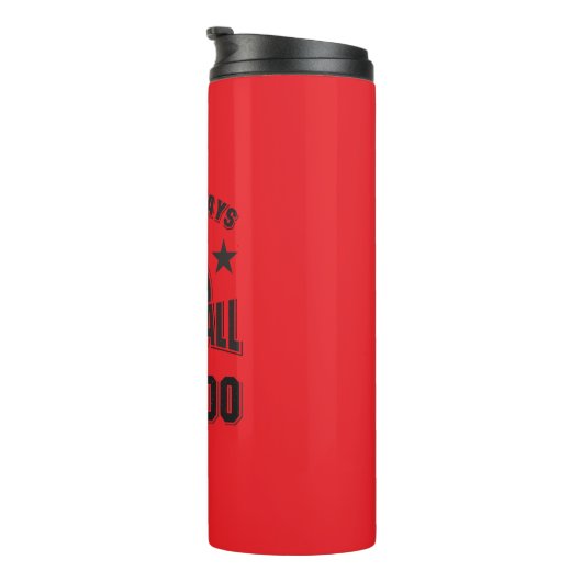 Pickleball Thermosbeker (Geroteerd rechts)