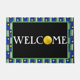 Pickleball 'Til the Streetlights come On! Blauw Deurmat