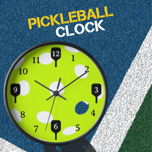 Pickleball Time Black Paddle