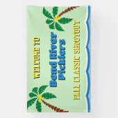 Pickleball Toernooi 6 x 10 Outdoor Spandoek (Verticaal)