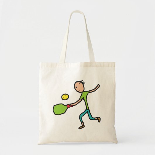 Pickleball Tote Bag (Voorkant)
