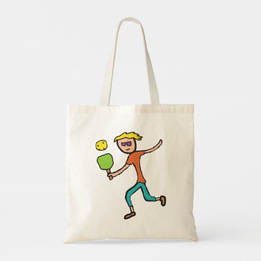 Pickleball Tote Bag (Achterkant)