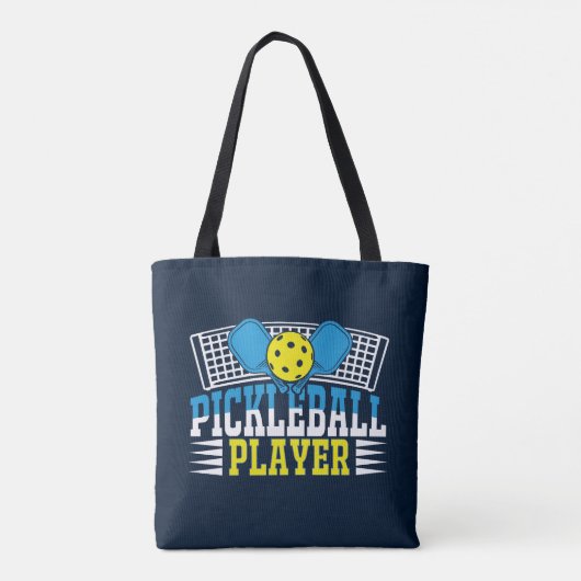 Pickleball Tote Bag (Achterkant)