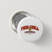 Pickleball Tournament  augurkenbal Ronde Button 3,2 Cm (Voorkant /achterkant)