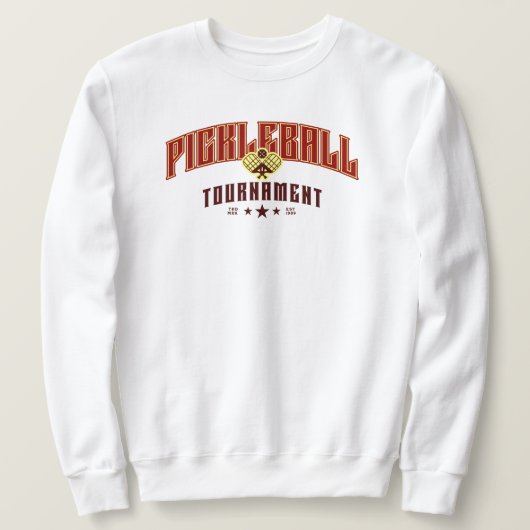 Pickleball Tournament  augurkenbal Trui (Design voorkant)