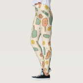 Pickleball Tournament Paddle Schoenfles Leggings (Links)