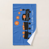 Pickleball Training Ik Dink Ik Kan Sinaasappel Bal Handdoek (Handdoek)