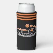 Pickleball Training Ik Dink Ik Kan Sinaasappel Bal Seltzer Blikjeskoeler (Seltzer Voorkant)