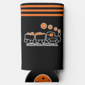 Pickleball Training Ik Dink Ik Kan Sinaasappel Bal Seltzer Blikjeskoeler (Achterkant)