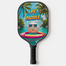  Pickleball Travel Poster Paddle