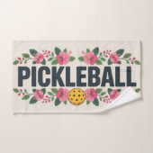 Pickleball Tropische grafische vakantie Handdoek (Handdoek)