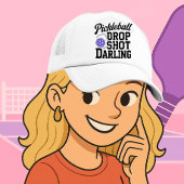 Pickleball Trucker Hat Drop Shot Darling Pet
