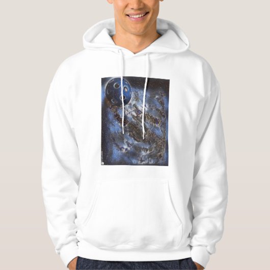 Pickleball_Universe/Galaxy hoody  (Voorkant)