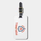 Pickleball University Bagagelabel (Voorkant verticaal)