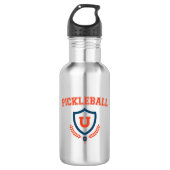 Pickleball University Waterfles (Voorkant)