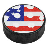 Pickleball USA Hockey Puck (3/4)