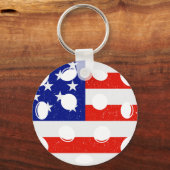 Pickleball USA Sleutelhanger (Voorkant)