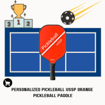 Pickleball USSP Name Oranje