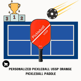 Pickleball USSP Name Oranje Pickleball Paddle